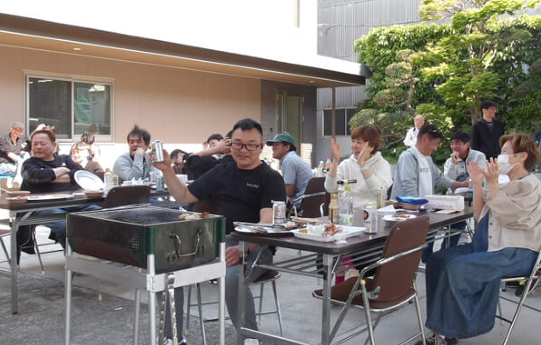 BBQ大会の様子
