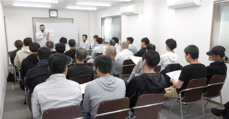 安全衛生会議の様子